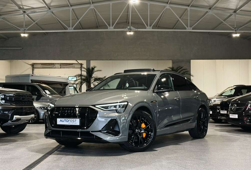 Audi 55 Sportback Quattro S-Line Black Edition’ Chronos Grey - Garantie