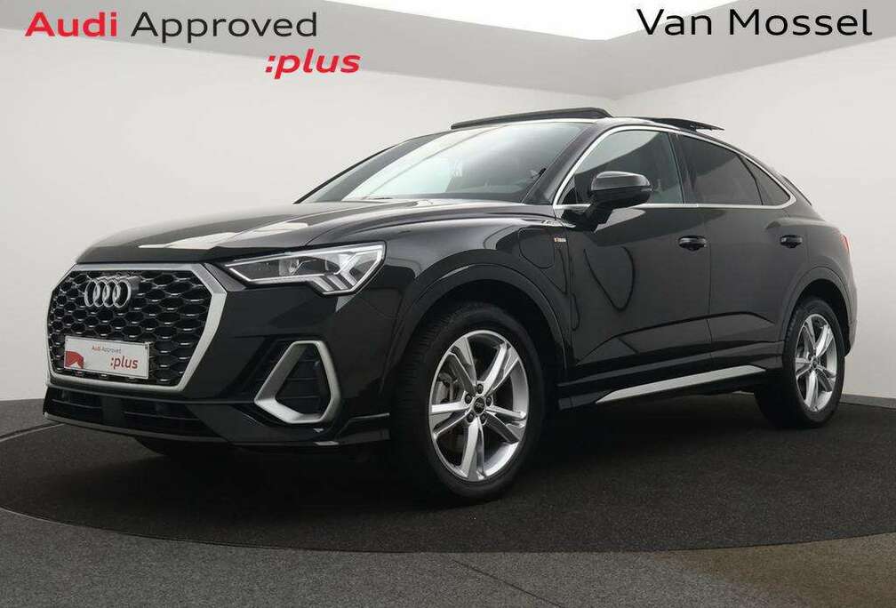 Audi Sportback PHEV Audi Q3 Sportback PHEV S-line 45TFSIe 245PK *AUTOMAAT*LEDER*PANODAK*NAVI*CRUISE*VIRTUAL COCKPIT*...*