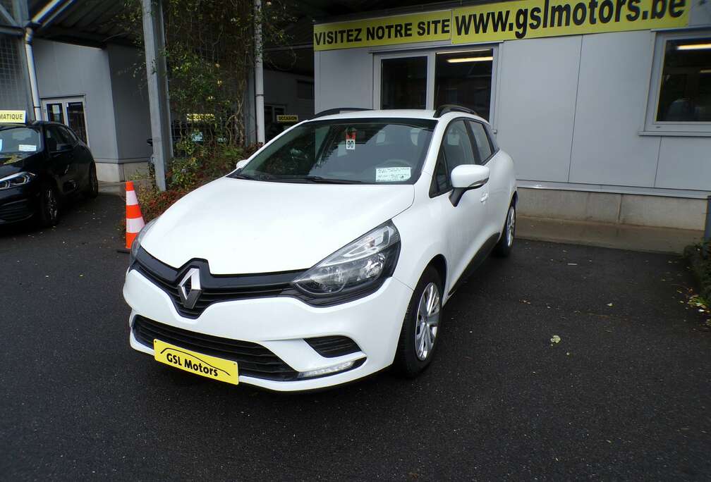 Renault 0.9TCe 75cv break blanc 11/18 93822km Cruise Radio