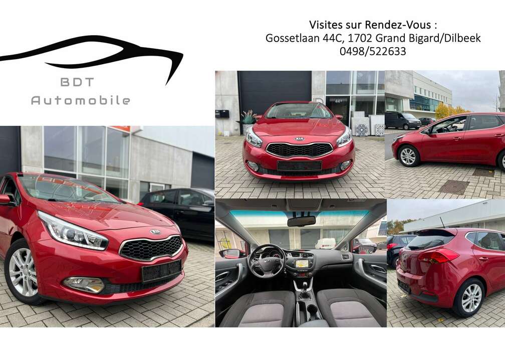 Kia 1,4 GPS Caméra Bluethoot 1erProp Carnet complet
