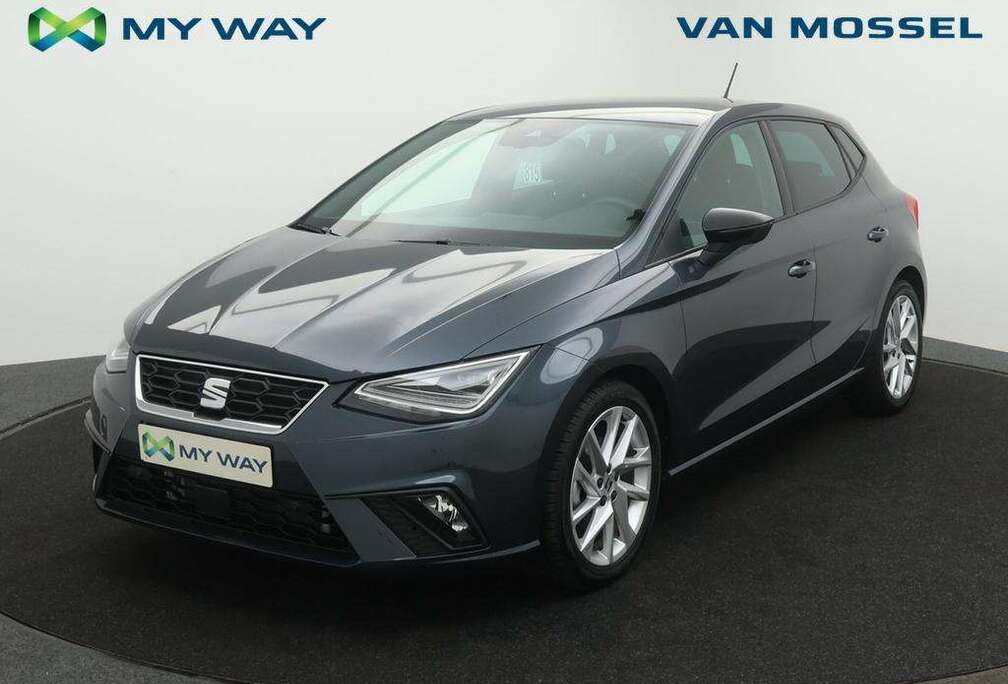 SEAT Ibiza 1.0TSI FR 115PK AUTOMAAT*ZETELVERWARMING*APPCONNECT*PDC*CRUISE CONTROL*BLTH*AIRCO...