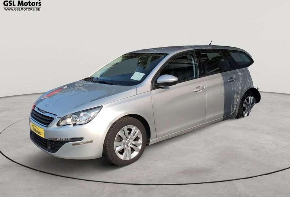 Peugeot Break 1.6HDi 100cv Gris alu 07/16 Airco GPS Cruise