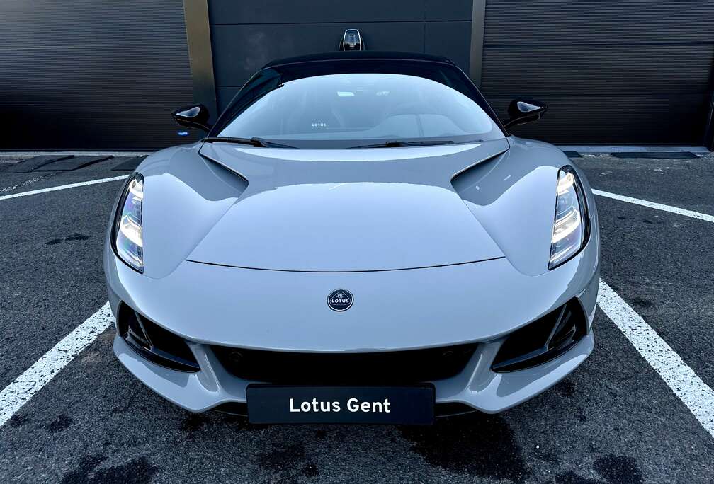 Lotus DEMO - V6 - ZINC GRIJS - ZWART ALCANTARA