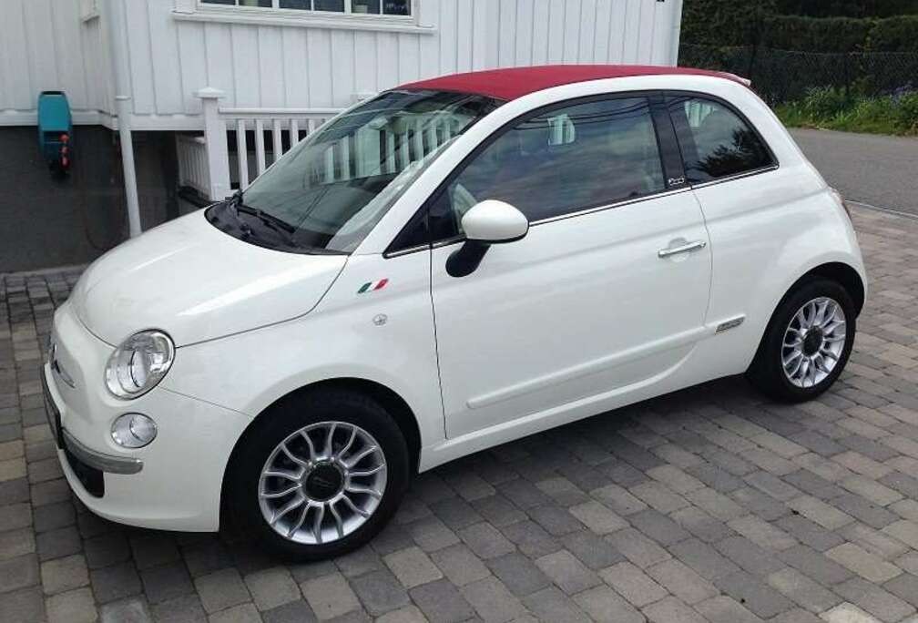 Fiat 500 1.2i Lounge PUR-02 Stop