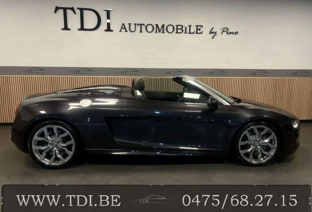 Audi R8 5.2i V10 Quattro FSI R tronic*Carbone*Belge*
