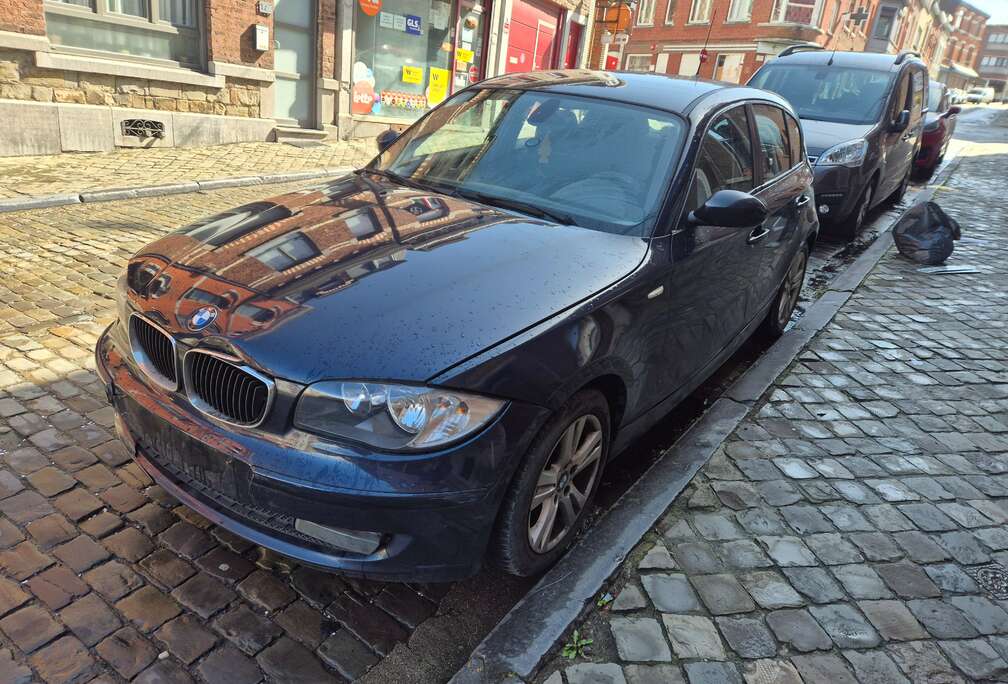 BMW 118 d Filtre à  particule bouchée.