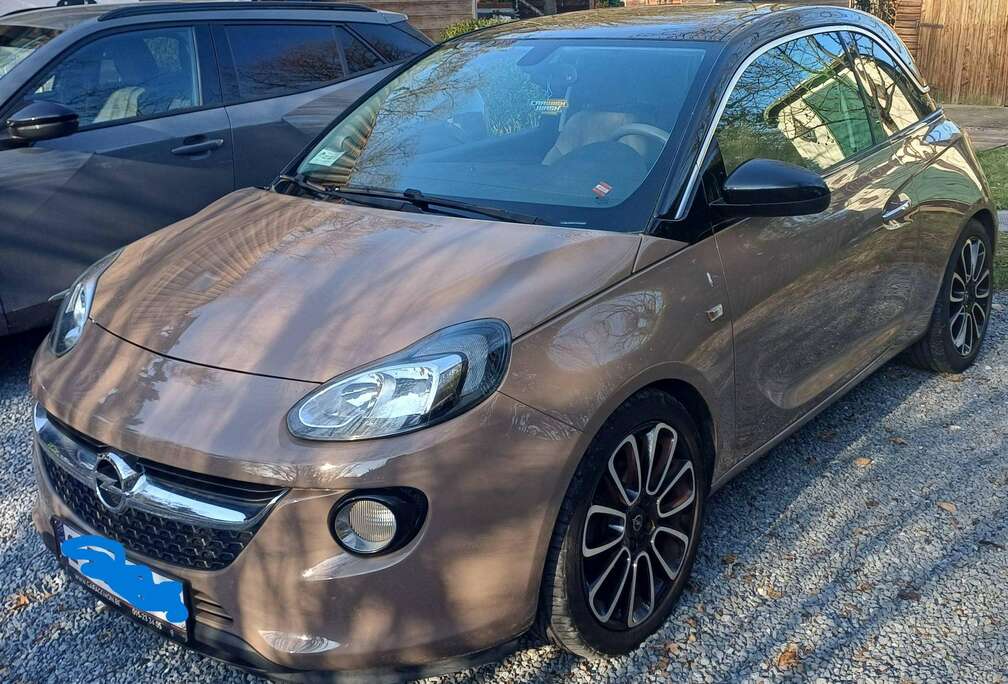 Opel Opel Adam 1.0 Turbo 90pk GLAM Start/stop  Pano dak  Zetel & stuurverwarming  Cruise  Android Auto/Carplay (2016)