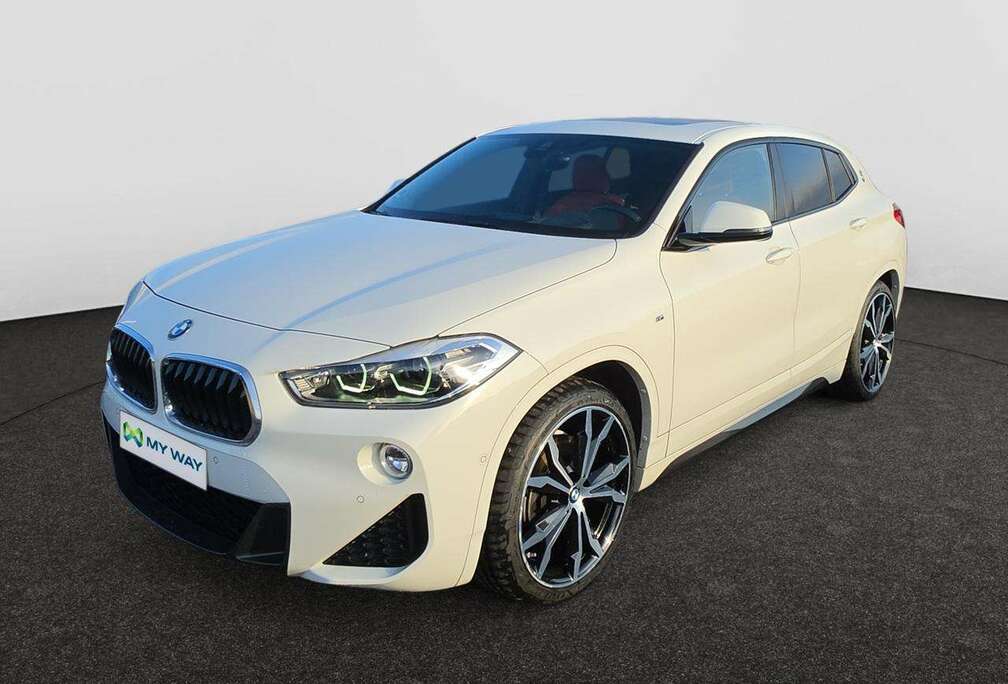 BMW X2 2.0iAS xDrive20 - M Pakket - Trekhaak - Leder - Verwarmbare Voorstoelen - Harman Kardon Soundsystem - Sportstoelen - P