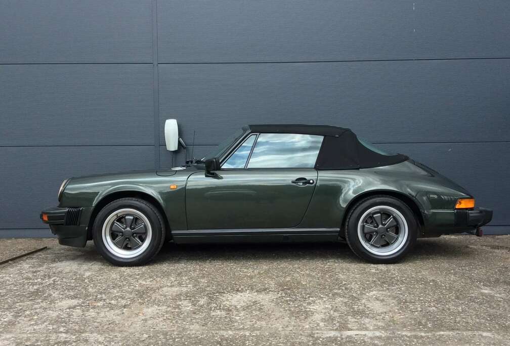 Porsche 3.2 Cabrio1984  Fuchs  Turbo seats  New roof