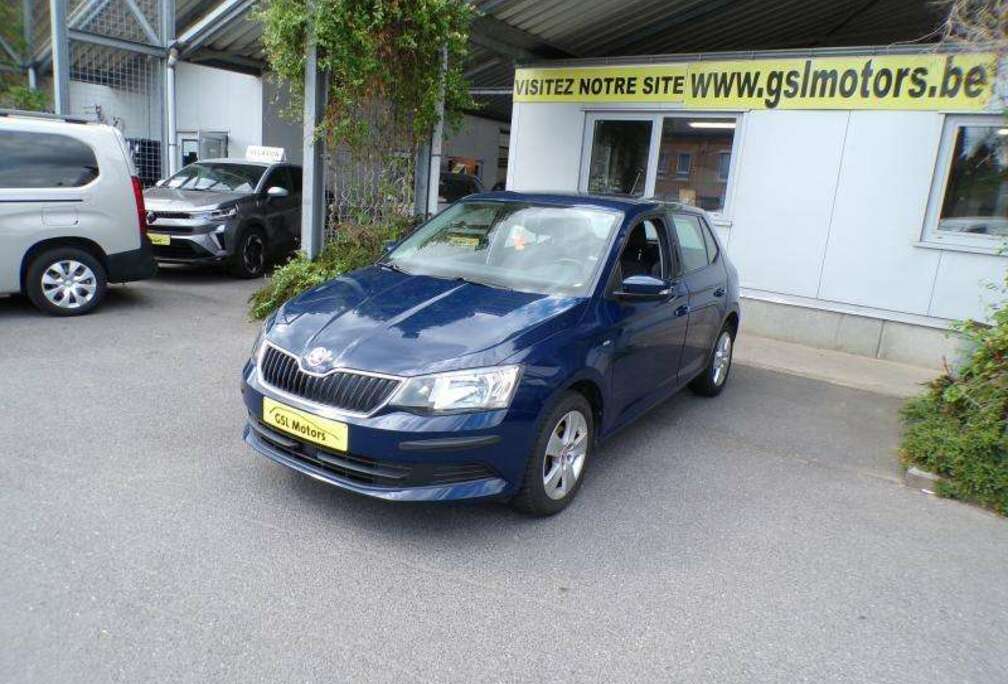 Skoda 1.0i 75cv Bleu 05/18 Airco Capteurs Bluetooth