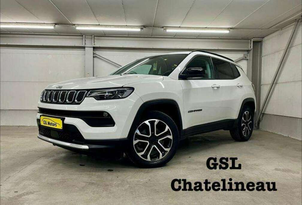 Jeep 1.5MHEV 130cv Automatique 2023 blanc Carplay/Camé