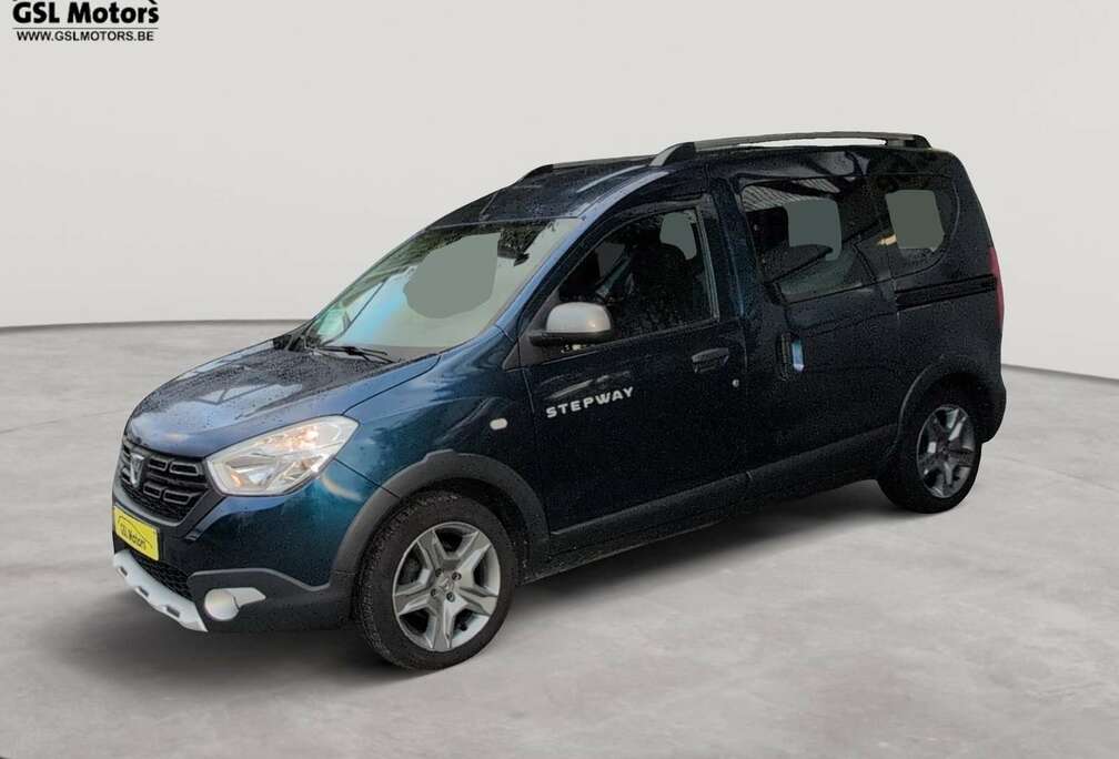 Dacia Stepway 1.5dCi-75 02/18 85434km -bleu-airco/GPS