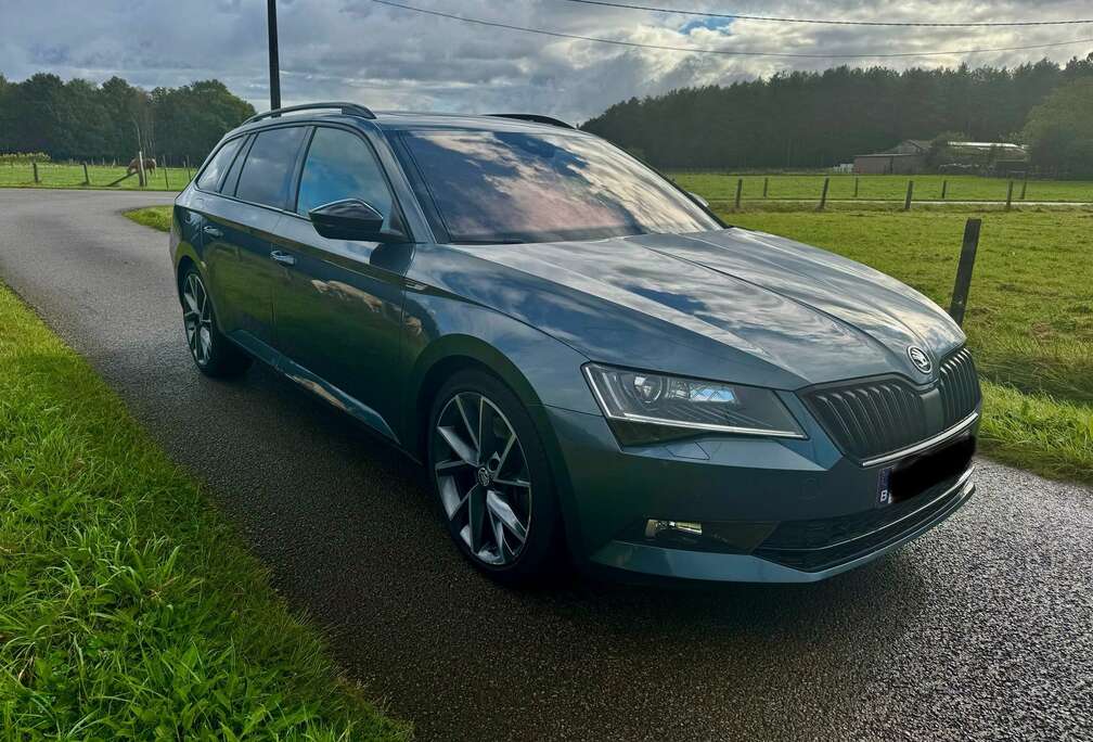 Skoda SW+2.0+TSI+4x4+Sportline+DSG+lichtvracht