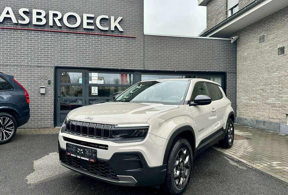Jeep Longitude 1.2 Hybrid 48V 110 Automaat  NIEUW 0 Km