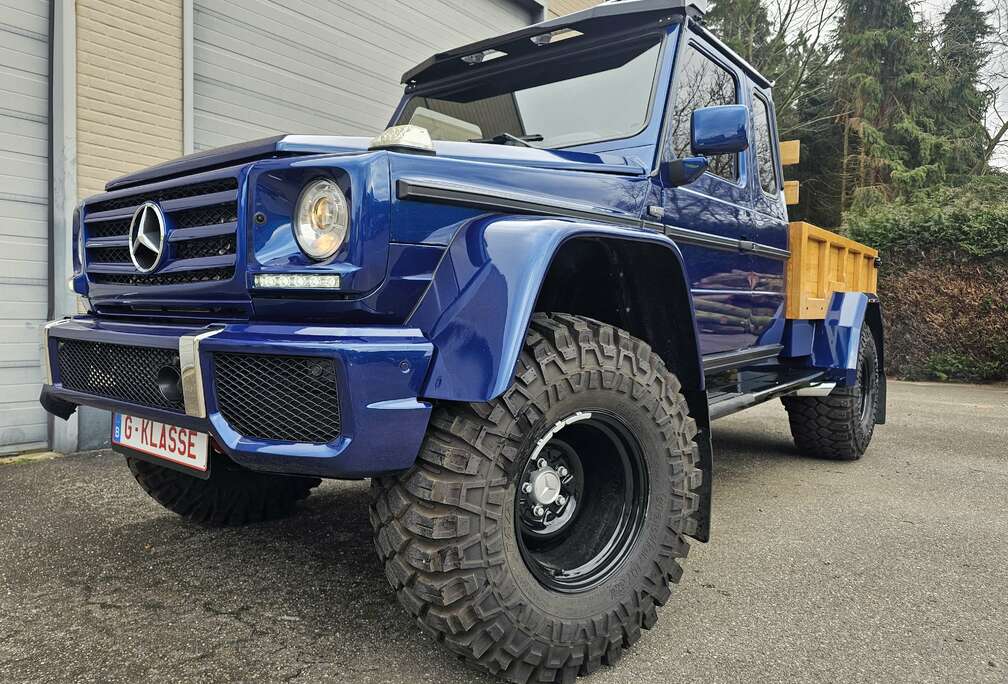 Mercedes-Benz G300 Kwadraad 4X4 Pick-up Om606