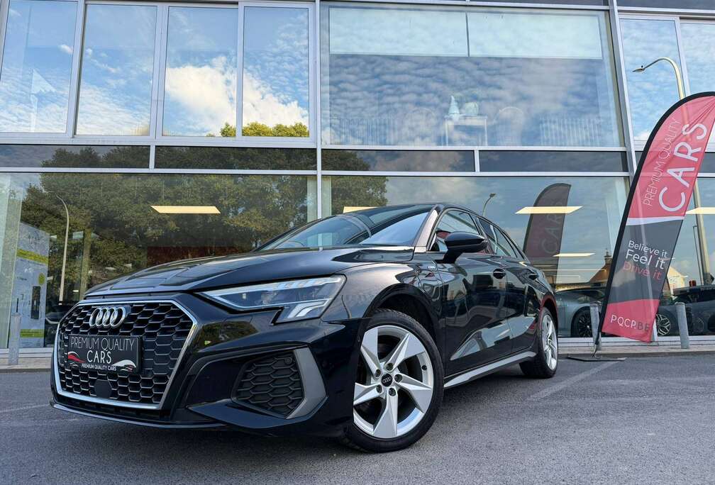 Audi S line / CARPLAY / LEDER / ZETELVERWARMING / ADAPTIVE CRUISE /