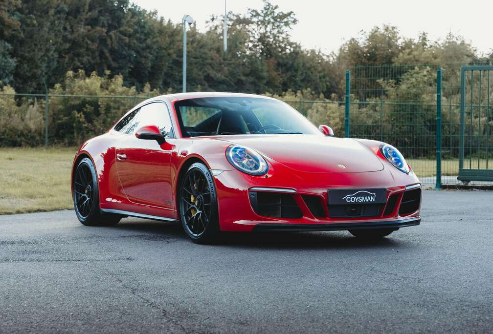 Porsche .2 Carrera GTS Coupé PDK/Lift/PCCB/PDCC/Sunroof/18way/PDLS+/Carbon/Rearaxle steering/Burmester/Sportexhaust/Carmine/ACC