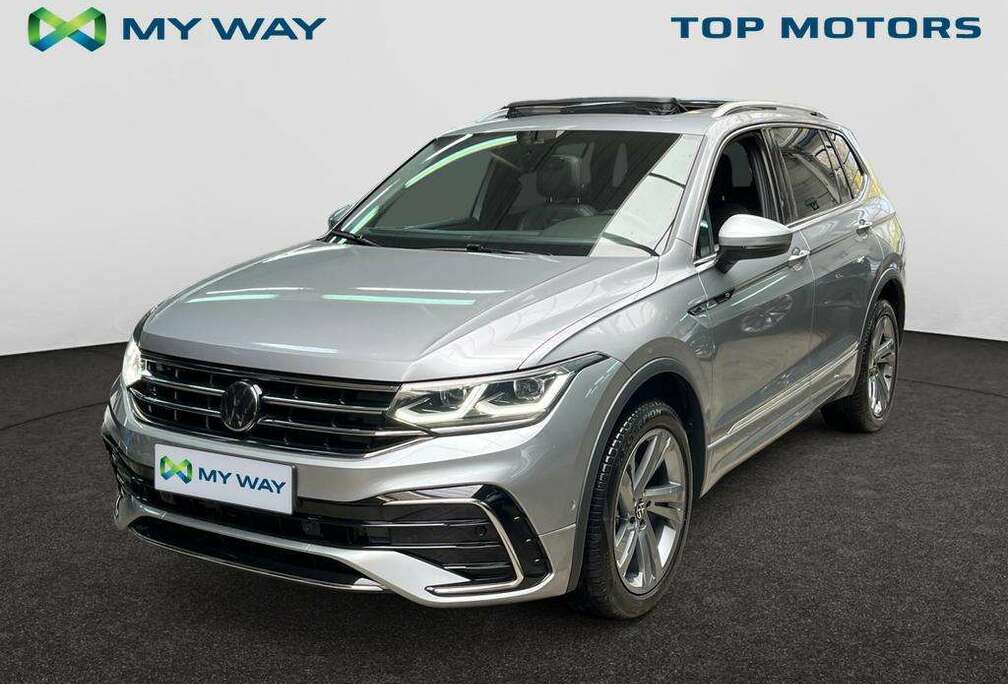 Volkswagen R-LINE*7ZITPL.*AUTOMAAT*150PK*PANODAK*TREKHAAK*TOPWAY.BE