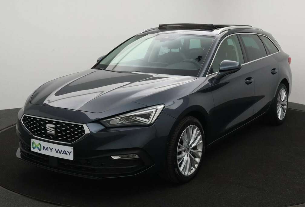 SEAT Leon Break Xcellence 1.5TSI 150PK *PANODAK*TREKHAAK*CAMERA*PDC*ACC*NAVI*APP-CONNECT*...*