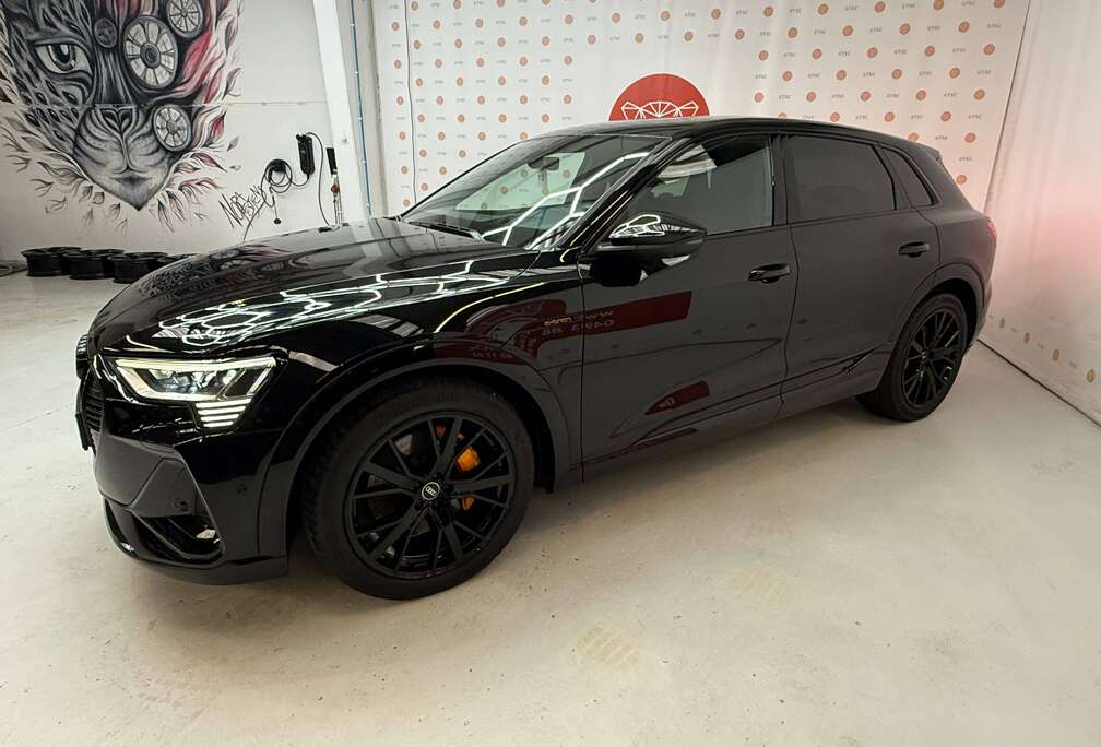 Audi 95 kWh 55 Quattro S line HUD Black styling pack Dynamische pinkers Matrix 360 Camera Massage Volleder Pano dak ...