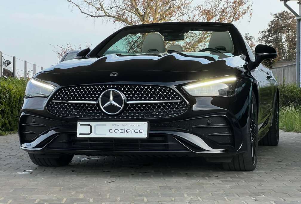 Mercedes-Benz Cabrio AMG 2025 nightpakket camera leder beige keylessgo