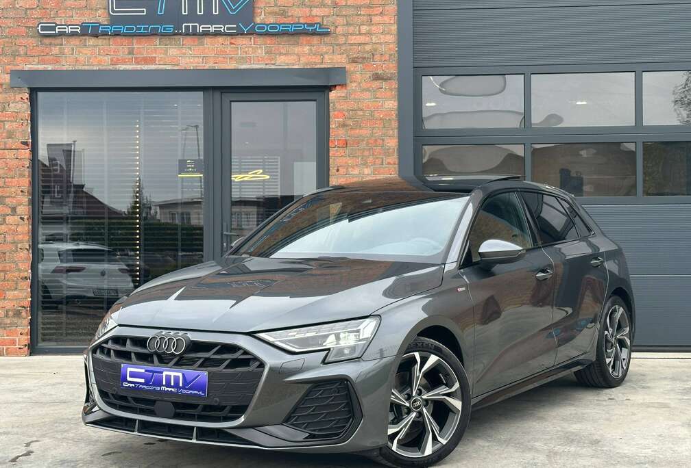 Audi A3 Sportback 30TFSi MHEV Sport S tronic! S-Line! Full Option! 18000km! 1e Eigenaar!