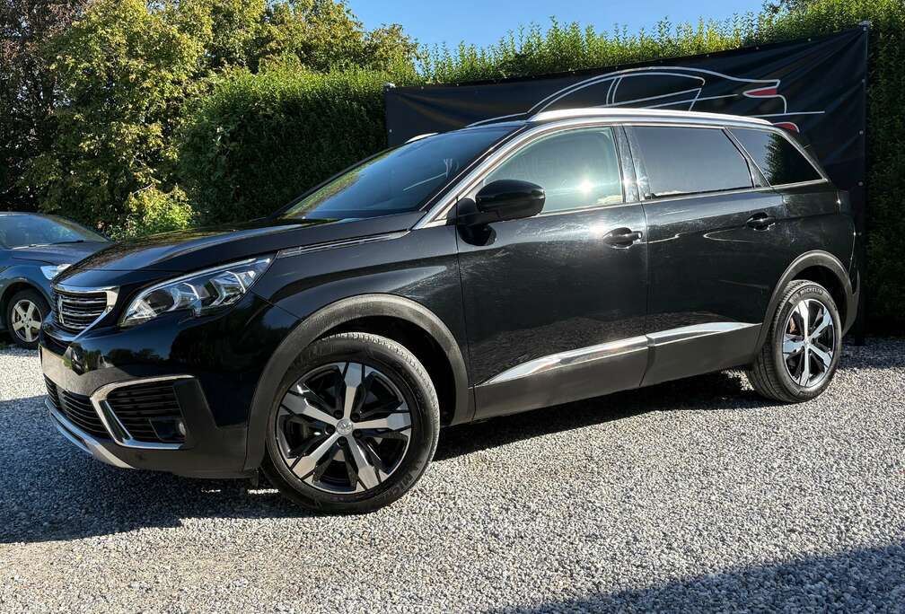 Peugeot Allure-7Places-12i-Euro6di-Boite Automatique-Palettes au Volant-I-Cockpit-PDC-GPS-LED...