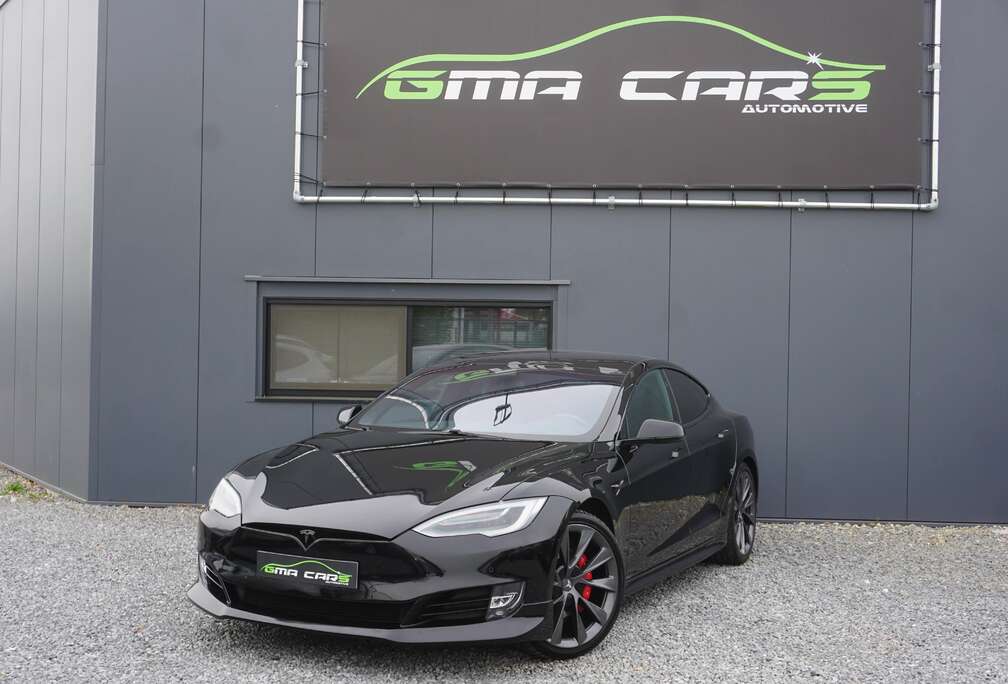 Tesla 100 kWh ludicrous+ versie (800PK) Full option-Novitec bodykit-Carbon interieur-Garantie