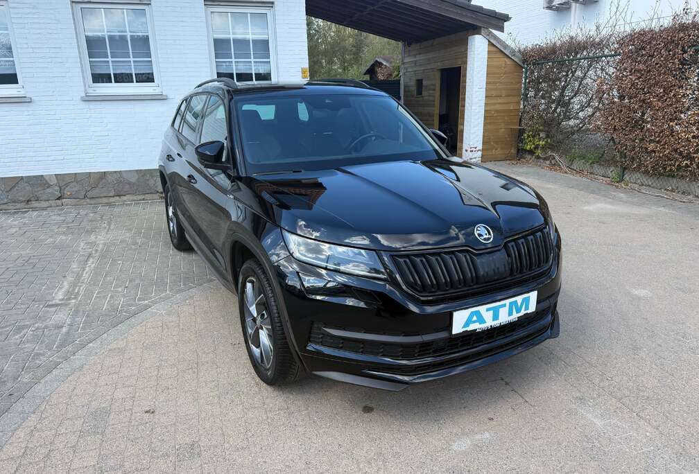 Skoda Kodiaq 1.5 TSI ACT Sportline DSG (EU6AP)/Pano dak/sportzetels el. mem./ACC/lane-side-front assist/surround camera/Navi
