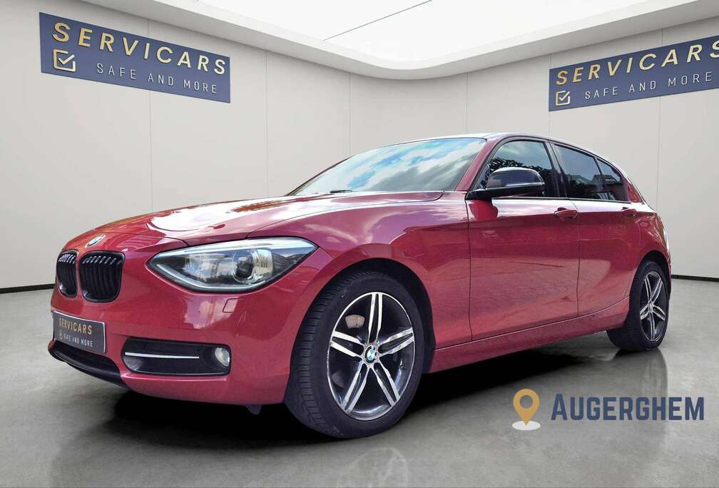 BMW @ SERVICARS AUDERGHEM - BMW 116i Red Devils Sport Edition - Garantie 12 mois