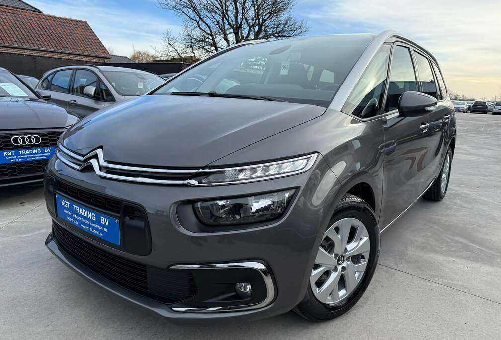 Citroen 1.2i 130PK AUTOMAAT 7 ZIT NAVI CARPLAY DAB LED ALU