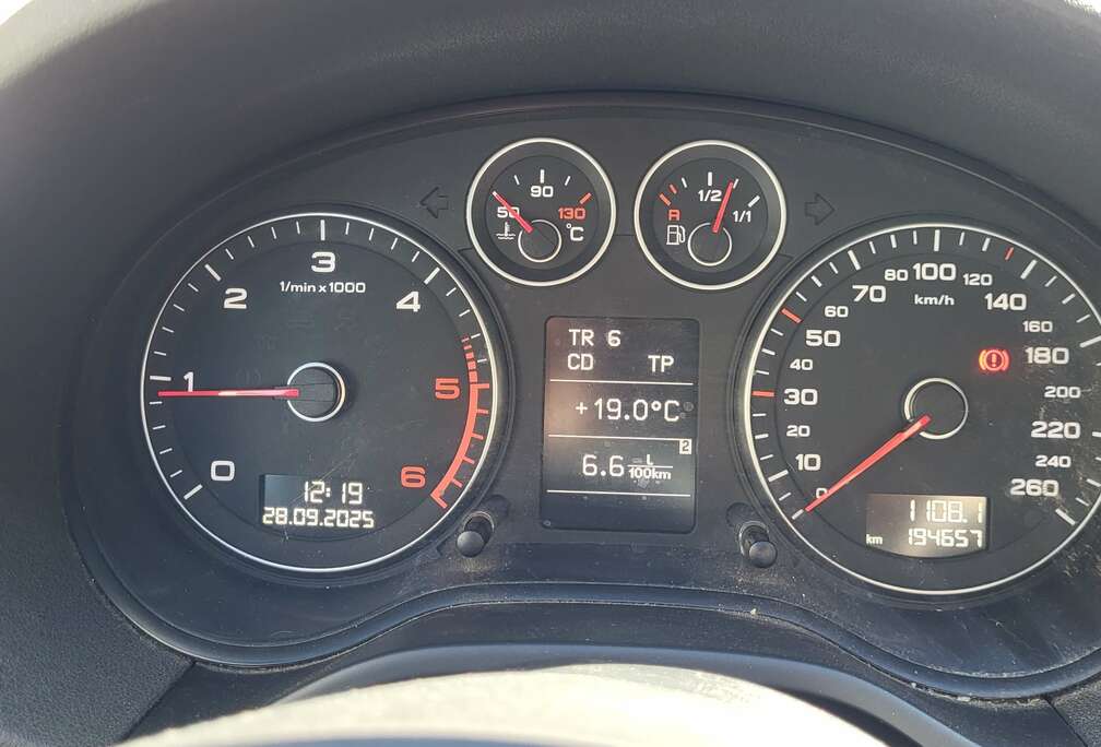 Audi A3 1.9 TDI Sportback DPF Attraction