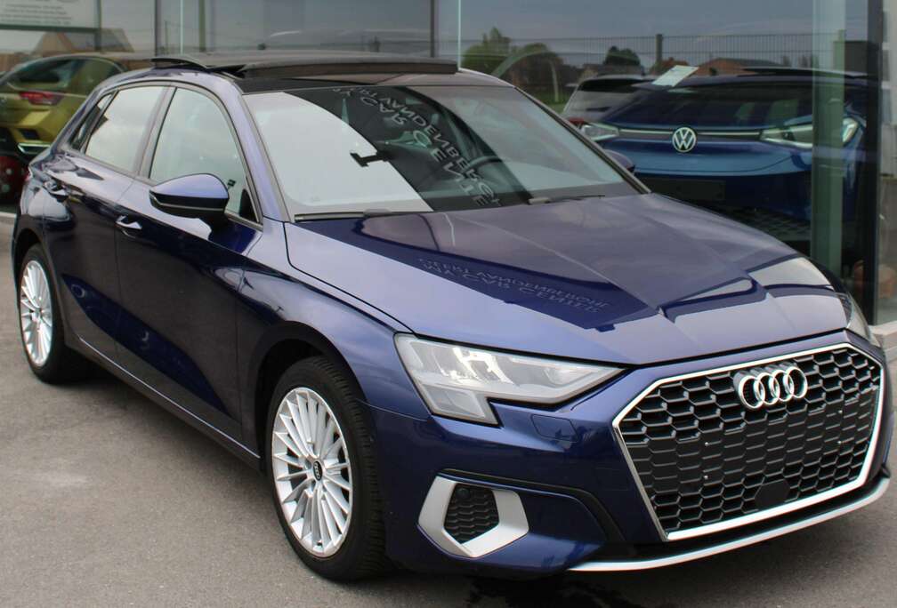 Audi A3 Sportback 30 TFSI Advanced-AC-OPEN DAK-LEDER