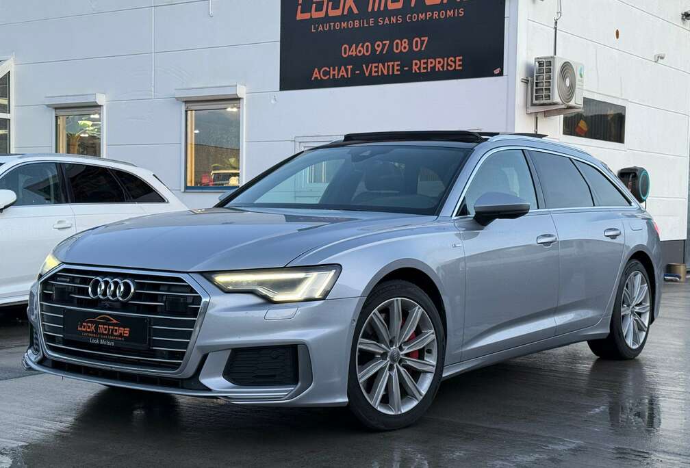 Audi A6 Avant PHEV 55 TFSI-e Quattro S-line S-tronic PANO DISTROINIC+ CAMERA 3D KEYLESS FULL FULL OPTIONS TVAC