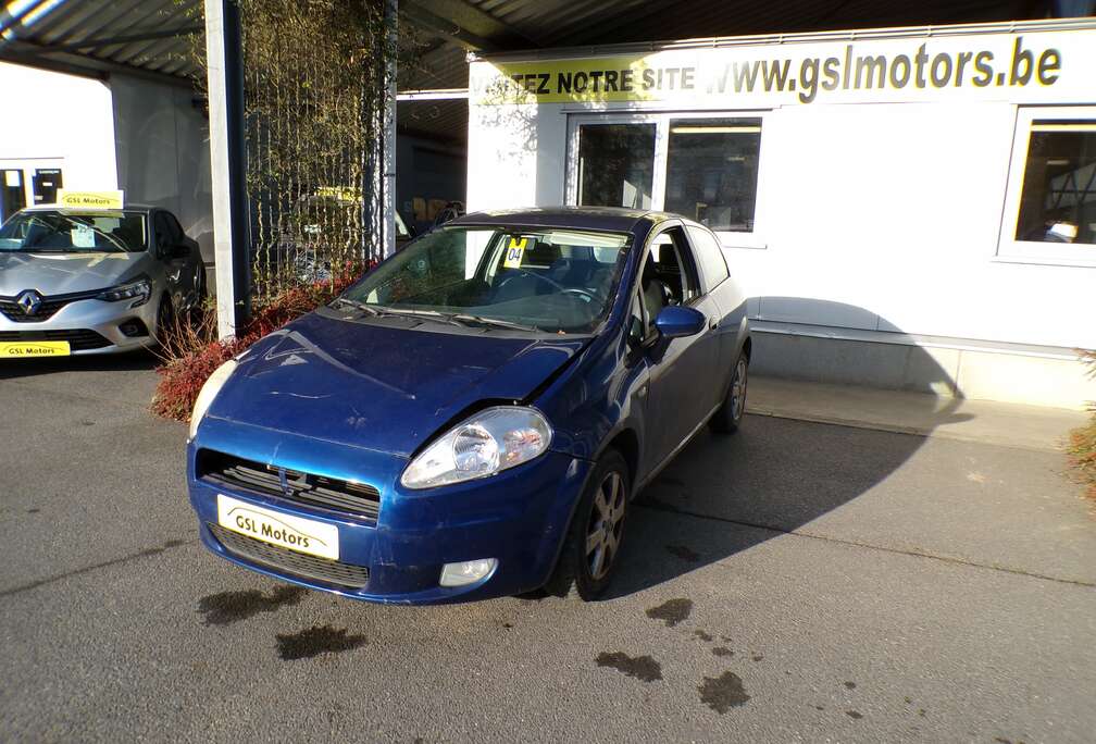 Fiat 1.4i 75cv 3porte bleu 01/07 1250€ marchand Clim