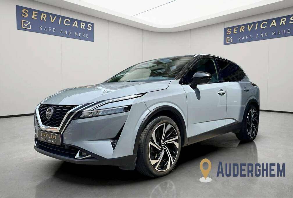 Nissan 0484 49 55 12 | Nissan Qashqai 1.3 DIG-T MHEV Business Premium Xtronic / CAM 360 / Cuir / CarPlay / GAR 12 MOIS