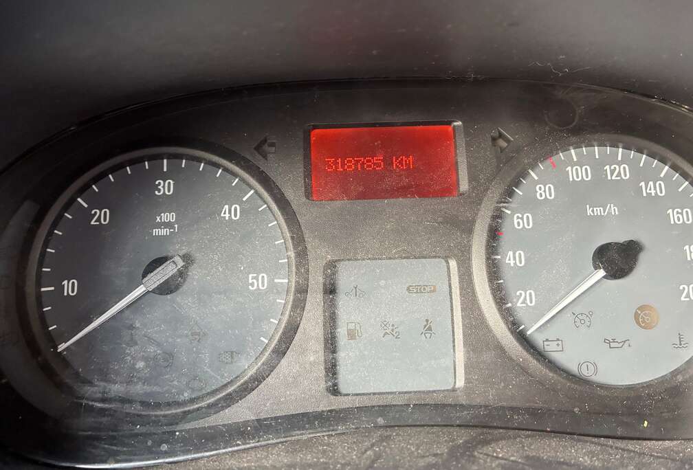 Opel 1.9 CDTi L1H1 Hayon/Arklep