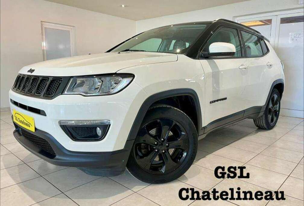 Jeep 1.4 140cv blanc 01/19 Carplay/Airco/GPS/Camera