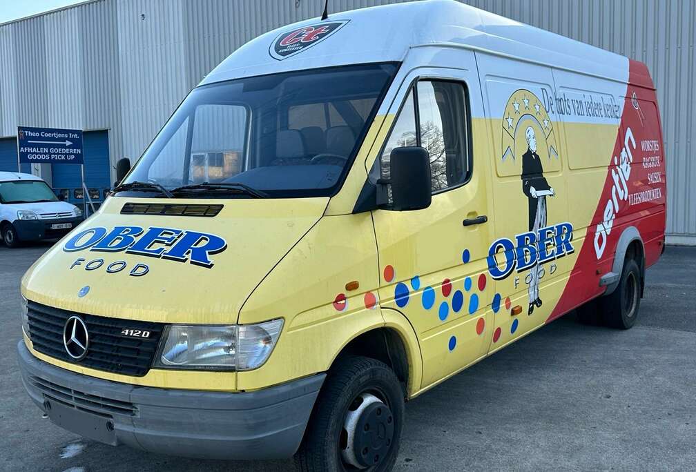 Mercedes-Benz TN  412 D  Maxi - Double roue - Zone Lez Ok