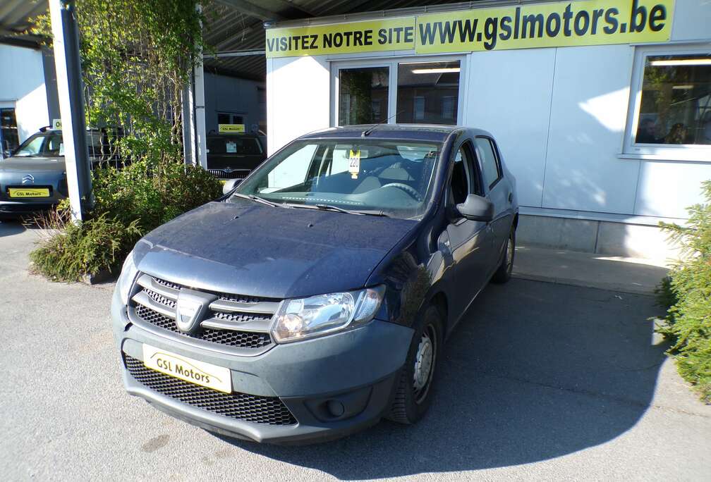Dacia 1.2i 73cv bleu 01/16 1er propriétaire Radio USB