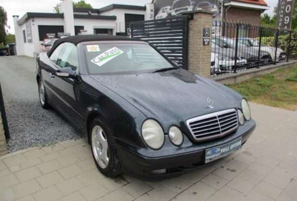 Mercedes-Benz CLK Cabrio 200 ELEGANCE FULL OPTION FACELIFT LEDER