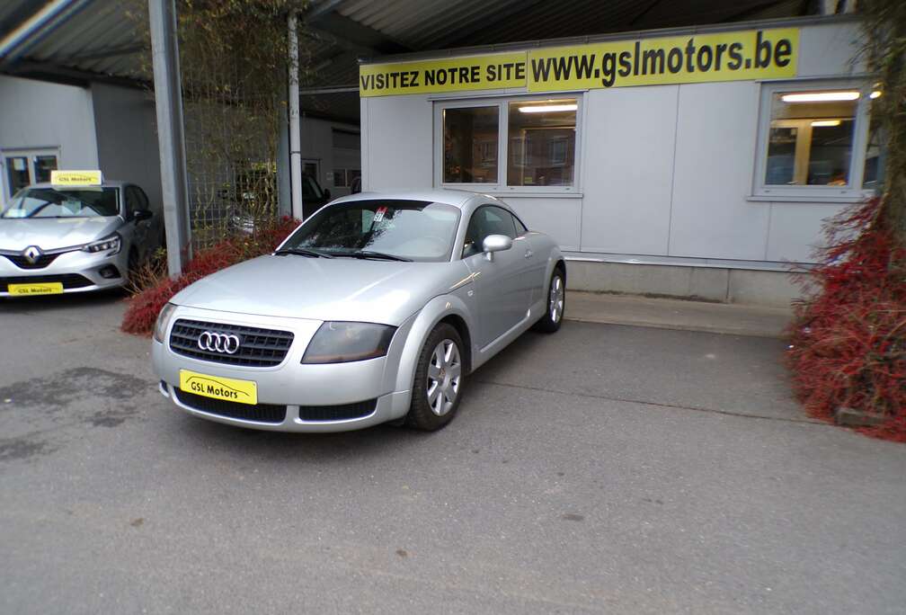 Audi Coupé 1.8 Turbo 150cv gris 07/03 Airco Radio CD