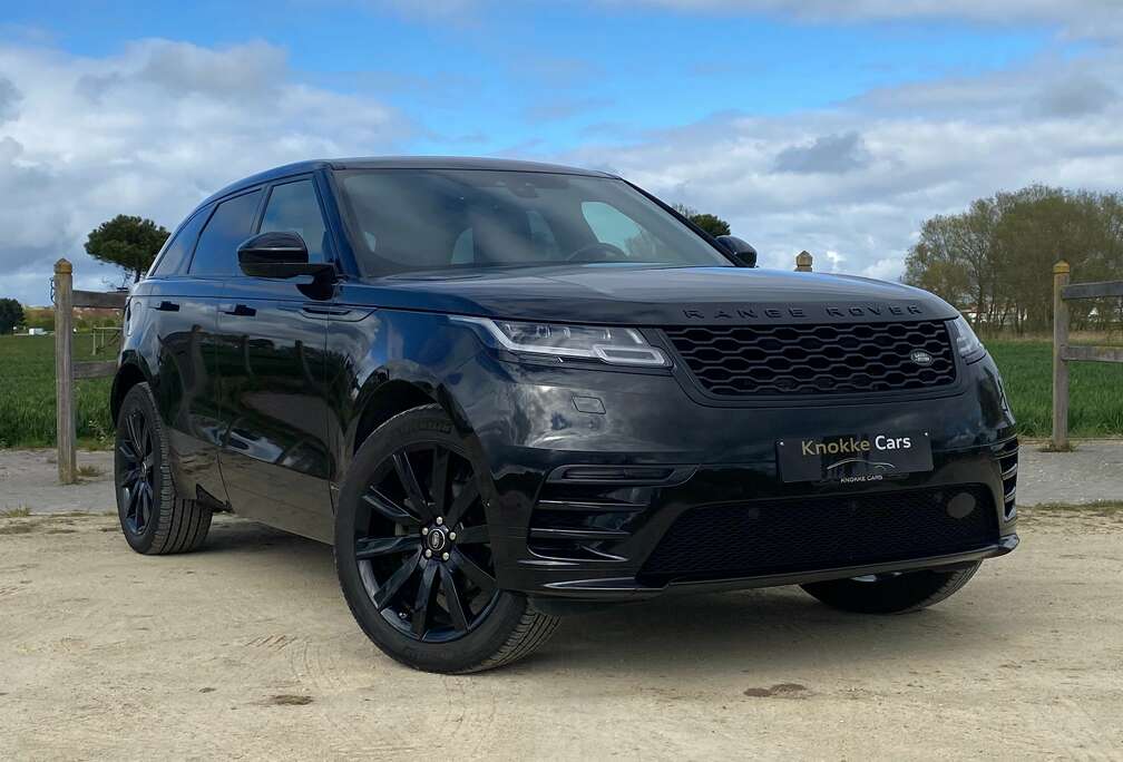 Land Rover R-Dynamic,Geventileerde zetels,Leder,Memory zetels,Trekhaak elektr,camera,Black pack,Als nieuw