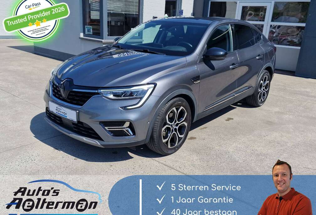 Renault Arkana E-TECH 1.6i E-Tech FULL HYBRIDE led * gps * automatische ac * half leder * verkeersbord herkenning * .... *