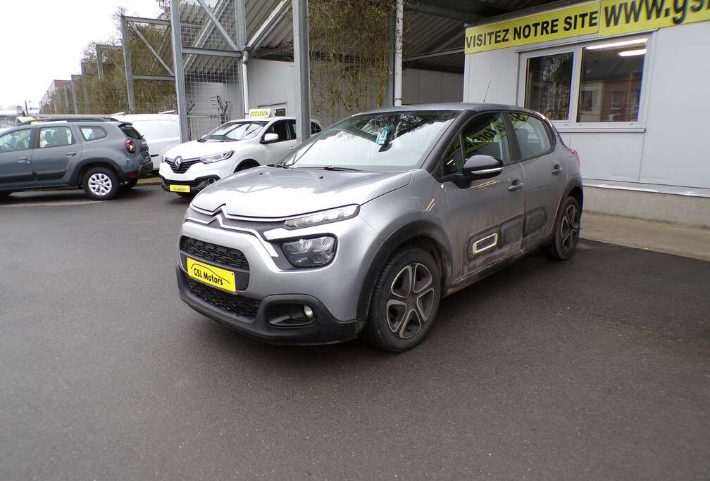 Citroen Garanti 3ans 1.5HDi 100cv gris 06/21 69.997km GPS