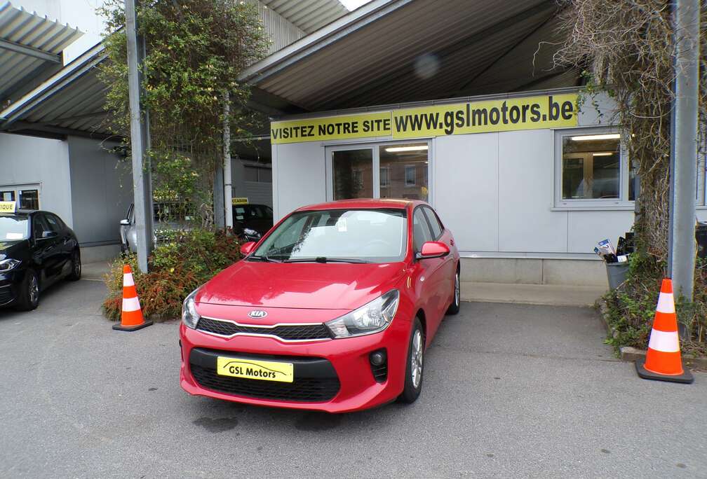 Kia 1.2MPi 84cv rouge 03/19 Airco GPS Bluetooth Camera