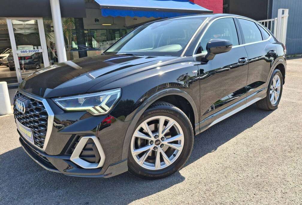 Audi Q3 35TFSI S line S tronic LED/GPS/CUIR CH/BT/CARPLAY/CAMERA
