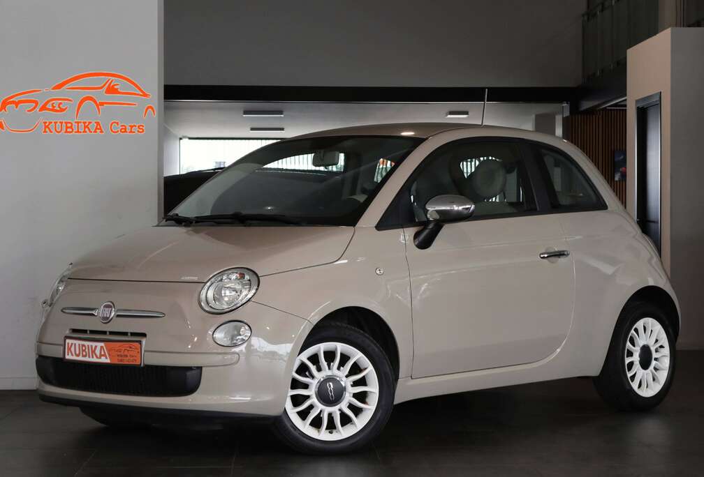Fiat 500 1.2i Airco Elek. Ruiten Garantie*