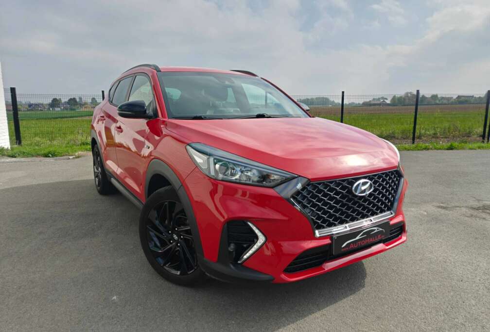 Hyundai Tucson 1.6 T-GDi Feel N-Line - AUTOMAAT - GPS/ALCANTARA/CARPLAY - 12M GARANTIE