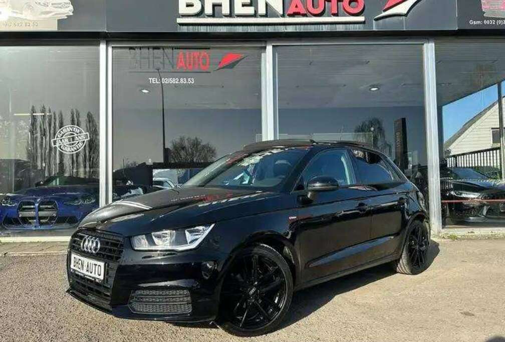 Audi 0% CREDIT A 331,66€/MOIS SANS FRAIS ZONDER KOSTEN / Sportback 1.0 TFSI/TOIT PANO/FULL BLACK/GARANTIE 12 MOIS